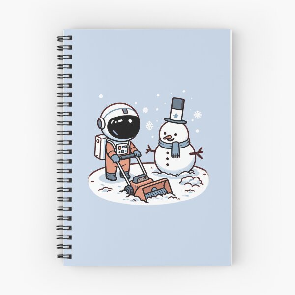 Item preview, Snow Blower Adventure of Astronaut and Snowman designed and sold by zzz888.