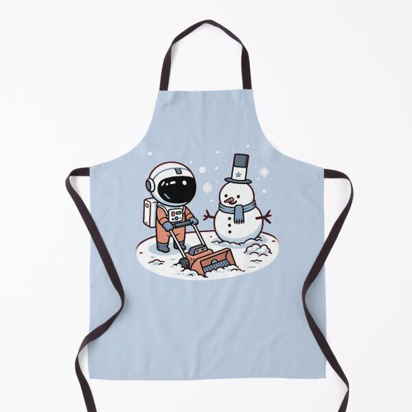 Item preview, Snow Blower Adventure of Astronaut and Snowman designed and sold by zzz888.