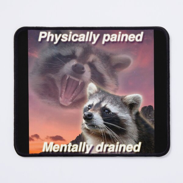 Item preview, mentally drained designed and sold by meme-stuff.