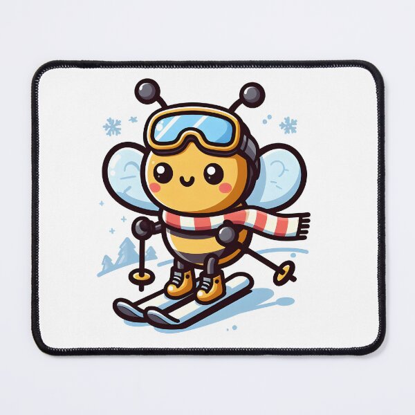 Item preview, Kawaii Skiing Bee designed and sold by CanvasCutie.