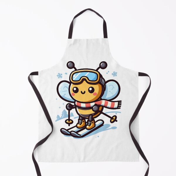 Item preview, Kawaii Skiing Bee designed and sold by CanvasCutie.