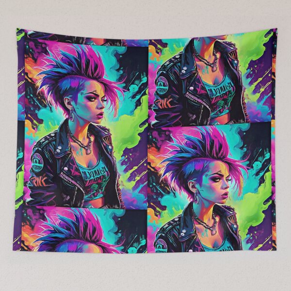 Item preview, Punk lady designed and sold by Glineur.