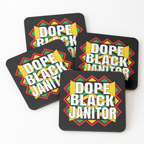 Item preview, Dope black Janitor designed and sold by Colorfulman.