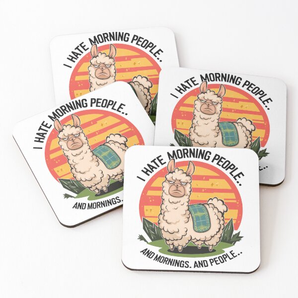 Item preview, I HATE MORNING designed and sold by PGAart.