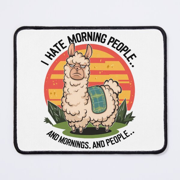 Item preview, I HATE MORNING designed and sold by PGAart.