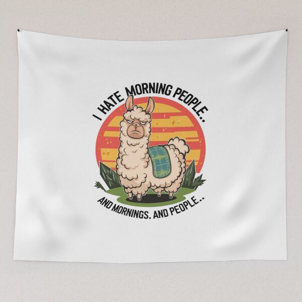 Item preview, I HATE MORNING designed and sold by PGAart.