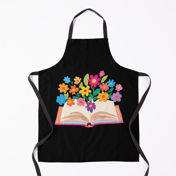 Item preview, Open Book with Florals Colorful Flowers designed and sold by TreetopStudios.