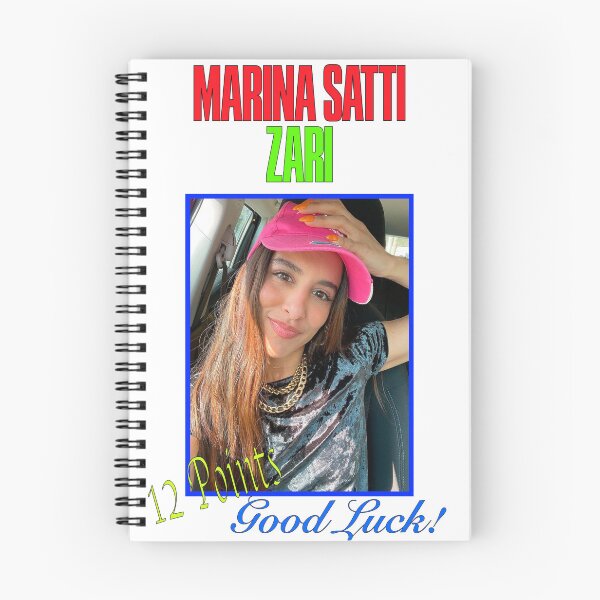 Item preview, Marina Satti Zari Eurovision Song Contest 2024 Greece Merch designed and sold by pappagayo.