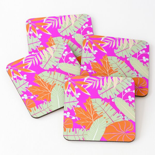 Item preview, Cute Colourful Leaves Pattern  designed and sold by Pattern Hub.