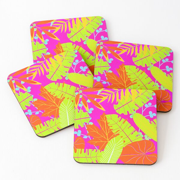 Item preview, Blended Colourful Leaves Pattern  designed and sold by Pattern Hub.