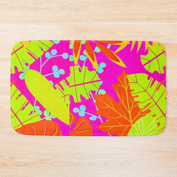 Item preview, Blended Colourful Leaves Pattern  designed and sold by Pattern Hub.