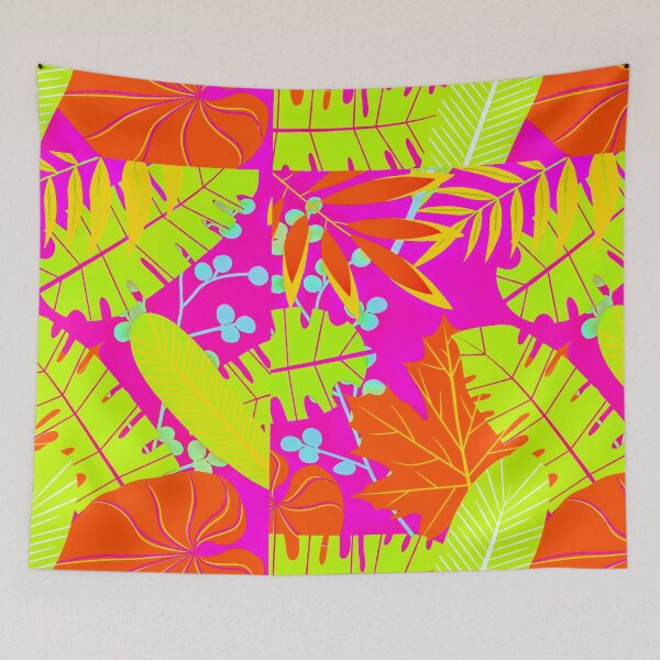 Item preview, Blended Colourful Leaves Pattern  designed and sold by Pattern Hub.