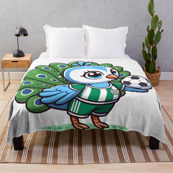 Item preview, Kawaii Soccer Peacock  designed and sold by CanvasCutie.