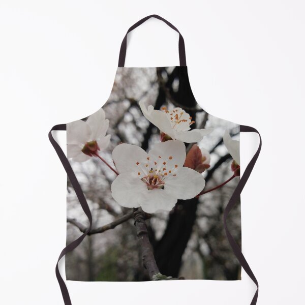 Item preview, Close up of Cherry plum with white blossoms 2 original artwork designed and sold by paragonDesign28.