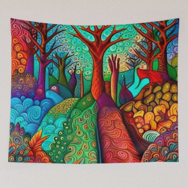 Item preview, The Psychedelic Landscape designed and sold by George Hutton Hunter.