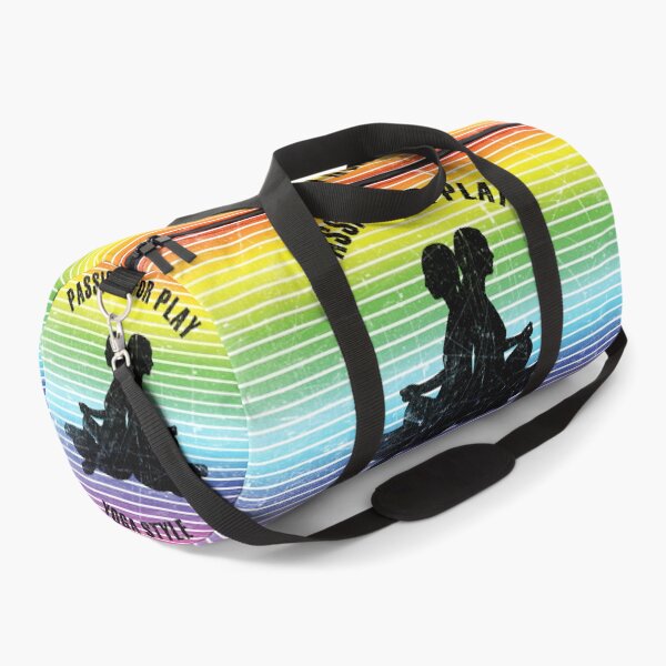 Item preview, Black silhouettes of sitting women practicing yoga designed and sold by HarridanCreates.