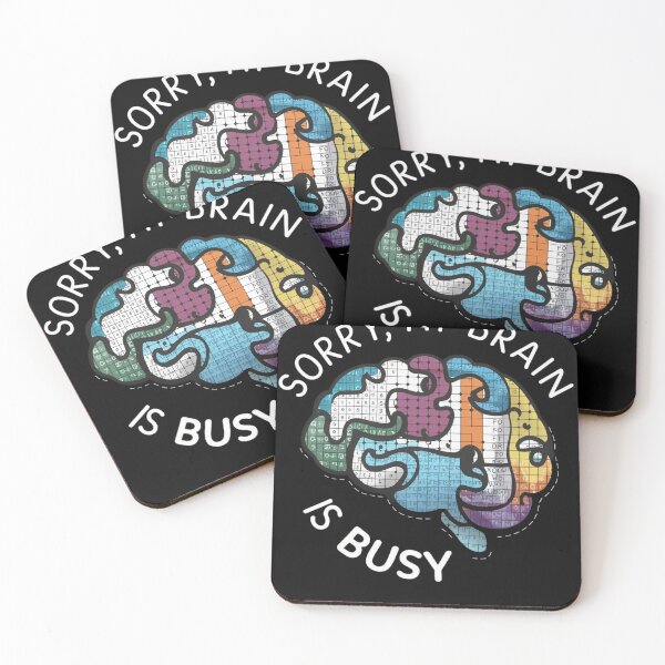 Item preview, Sorry, my brain is busy - colours designed and sold by Endless Projects.