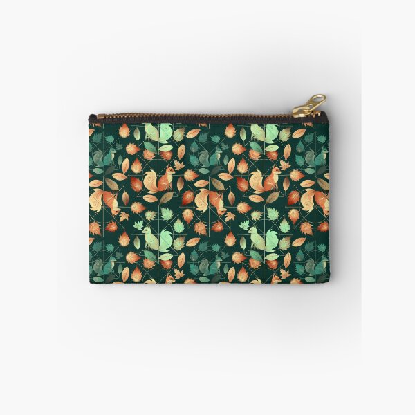 Item preview, Seamless pattern of an elegant and cute fox with objects in nature designed and sold by fotoryum.