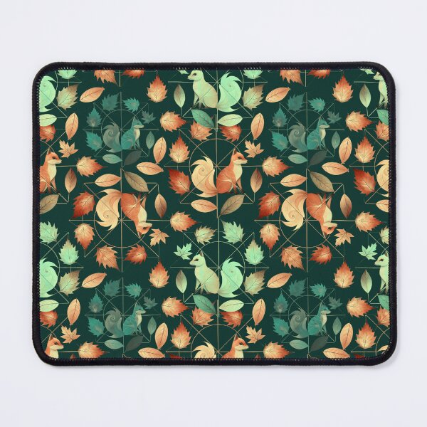 Item preview, Seamless pattern of an elegant and cute fox with objects in nature designed and sold by fotoryum.