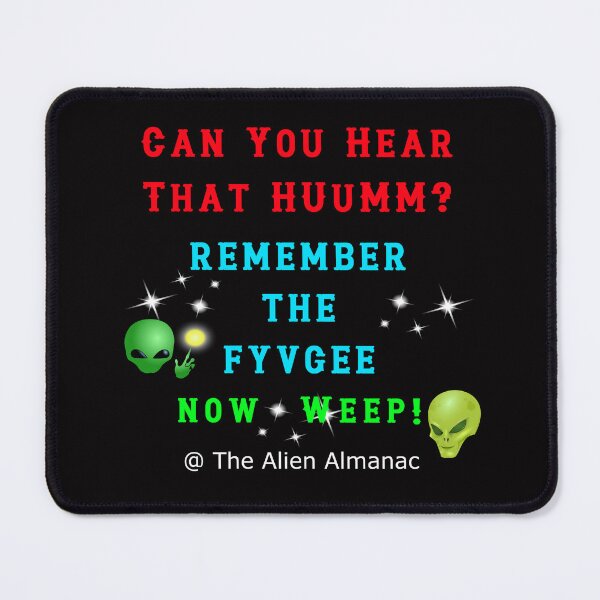 Item preview, Can You Hear That HUM designed and sold by AlienAlmanac.