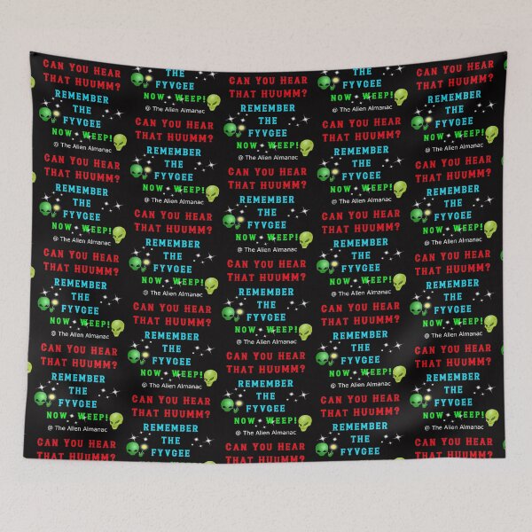 Item preview, Can You Hear That HUM designed and sold by AlienAlmanac.