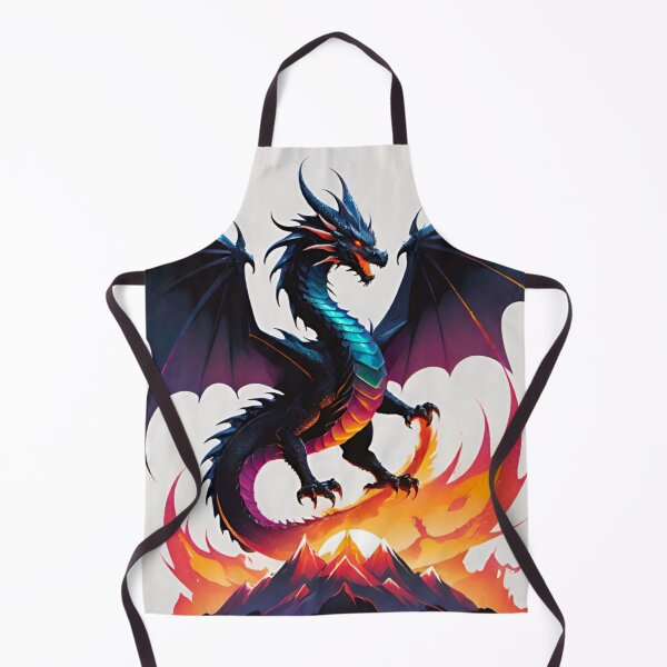 Item preview, Flames of Ascension: Dragon Over the Mountain Range designed and sold by GrizzlyCollective.