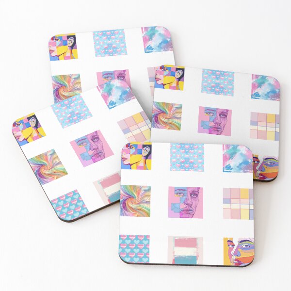 Item preview, LGBT+ Pride Transgender Color Set designed and sold by FlowersColorful.