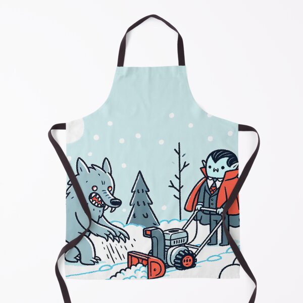 Item preview, Snow Blower Adventure of Werewolf and Vampire designed and sold by zzz888.