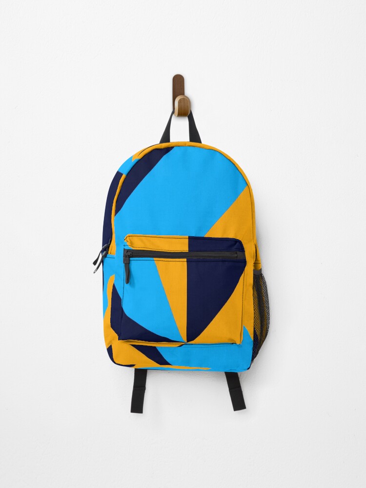 Thumbnail 1 of 3, Backpack, Geometry Abstract Pattern designed and sold by Pattern Hub.