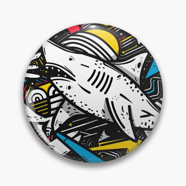 Item preview, Doodled Danger of the Depths designed and sold by Retro Type.
