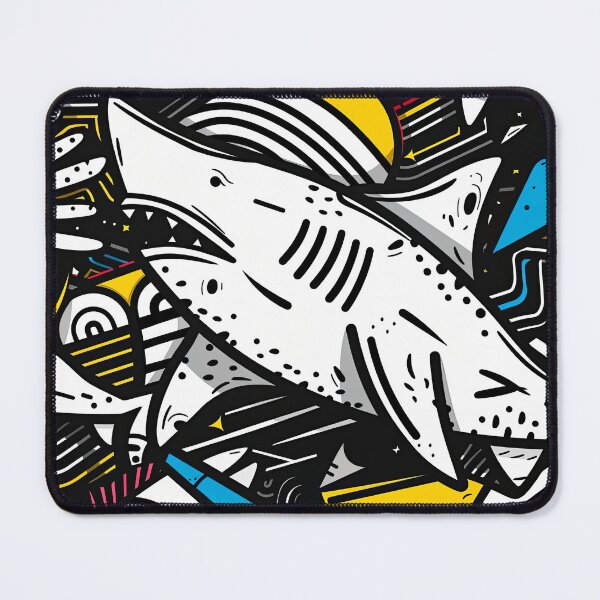 Item preview, Doodled Danger of the Depths designed and sold by Retro Type.