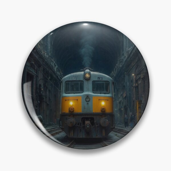 Item preview, A Vintage Train Navigates Narrow Streets designed and sold by Animepic222.
