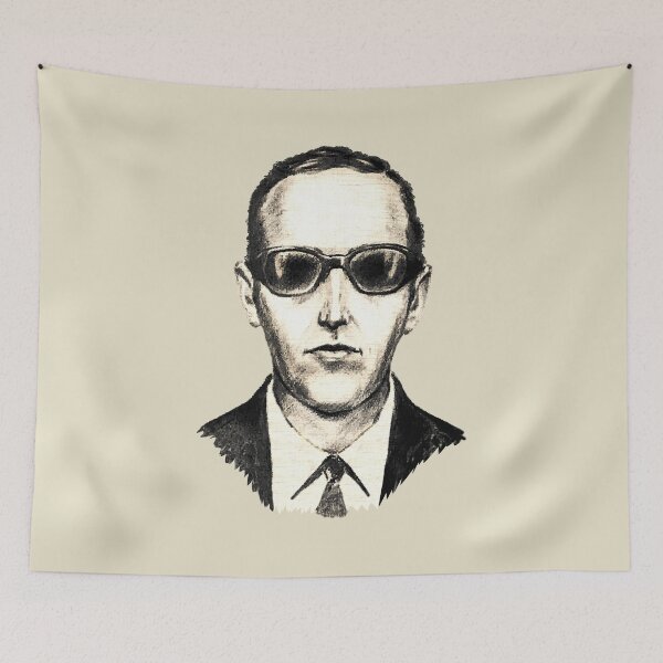 Item preview, DB Cooper Mugshot Sketch designed and sold by Alema Art.