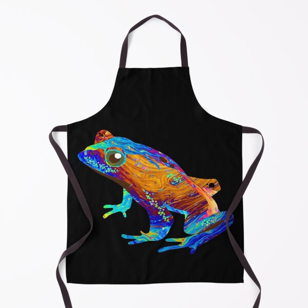 Item preview, Colourful Neon Tie Dye Frog designed and sold by Cuddleblossom.
