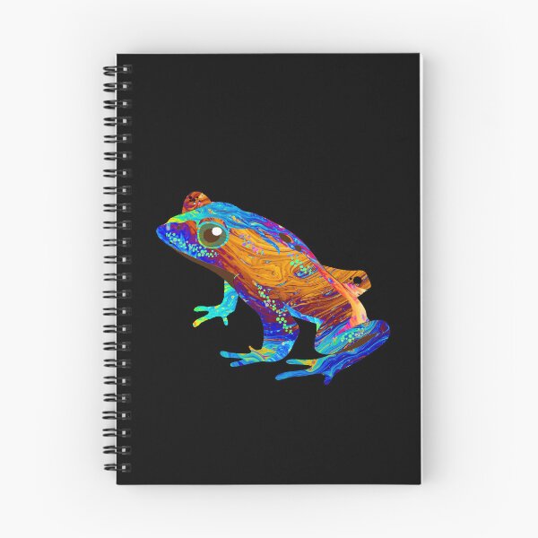 Item preview, Colourful Neon Tie Dye Frog designed and sold by Cuddleblossom.