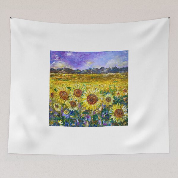 Item preview, Pyrenees and Sunflowers designed and sold by Natalia_Shchip.