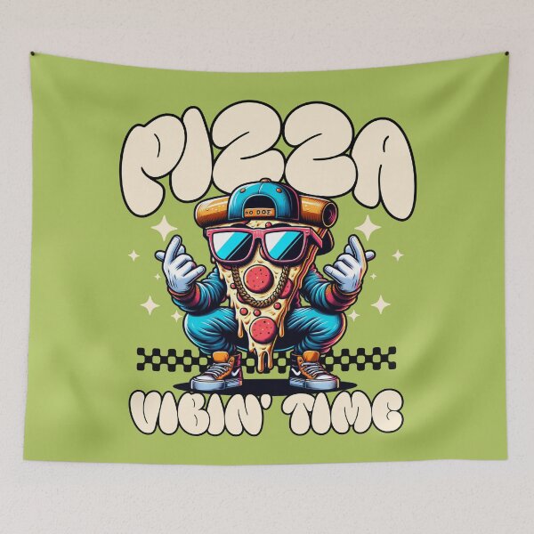 Item preview, Pizza Guy Funny Foodie Gift designed and sold by InkyGenies.