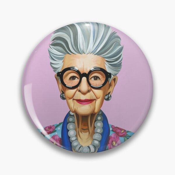 Item preview, Image by Iris Apfel designed and sold by Galart58.