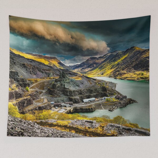 Item preview, Snowdon Llanberis Snowdonia Storm designed and sold by AJEvans.