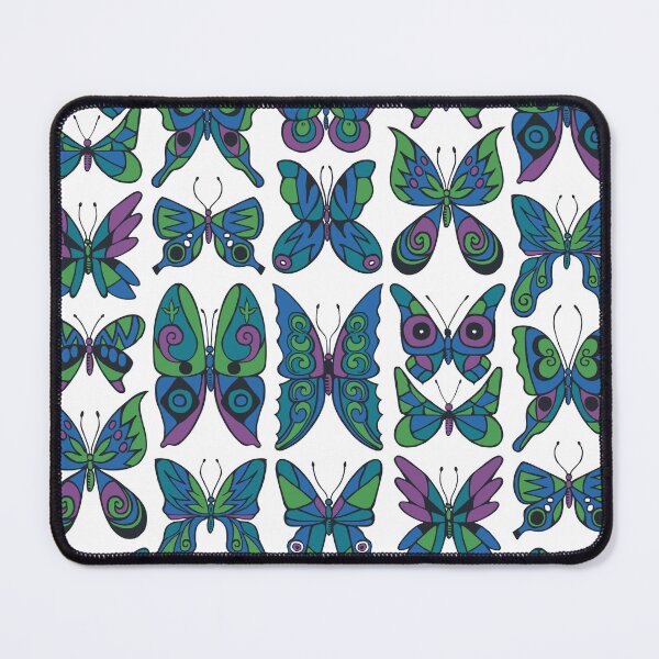 Item preview, Retro Inspired Butterfly Pattern designed and sold by Carleah Unique.
