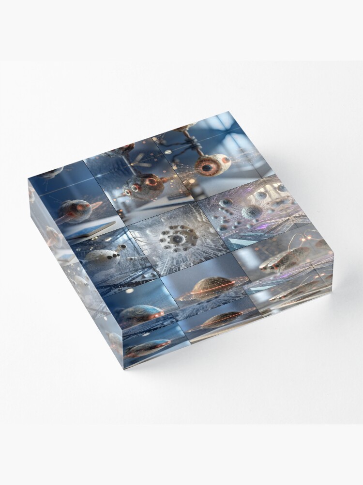 Thumbnail 3 of 5, Acrylic Block, E-OMEGA-000 designed and sold by philjarry.