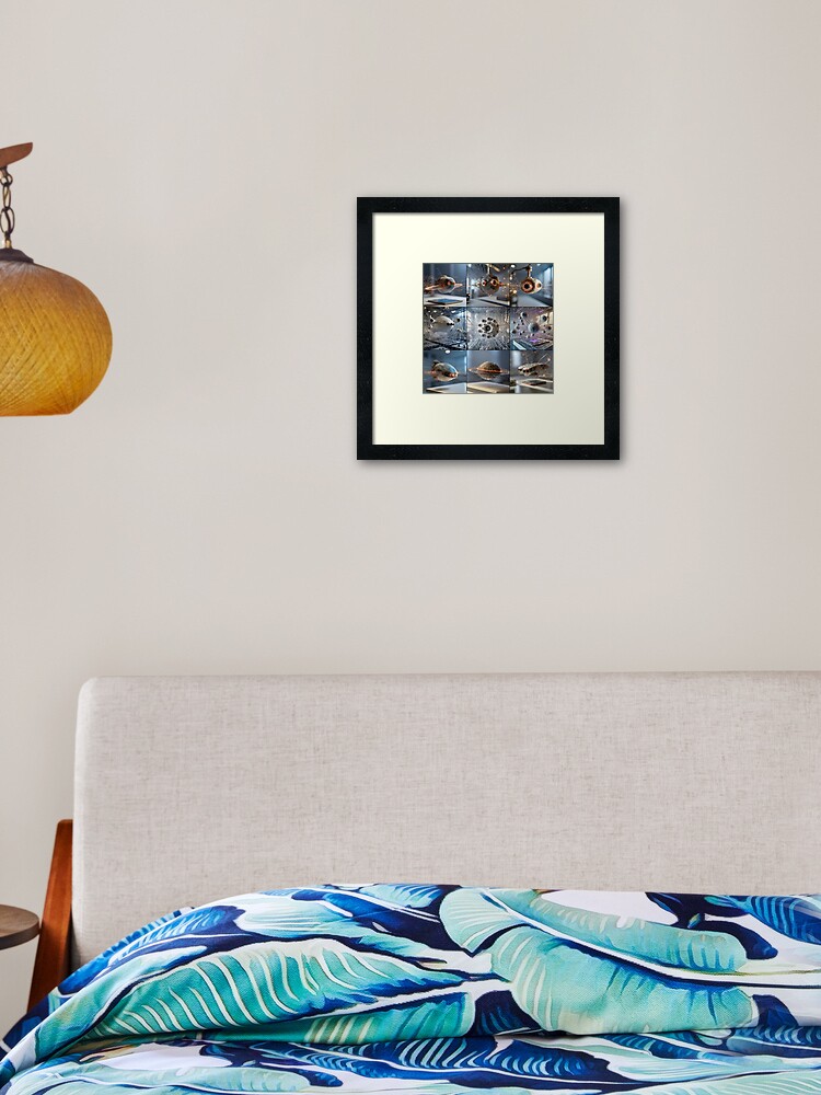 Thumbnail 2 of 7, Framed Art Print, E-OMEGA-000 designed and sold by philjarry.