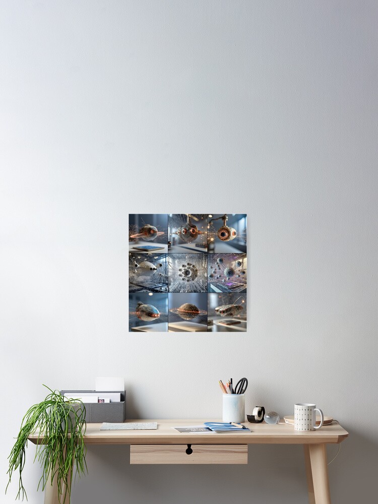 Thumbnail 2 of 3, Poster, E-OMEGA-000 designed and sold by philjarry.