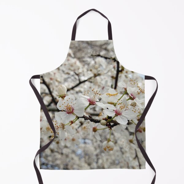 Item preview, Close up of Cherry plum with white blossoms 3 original artwork designed and sold by paragonDesign28.