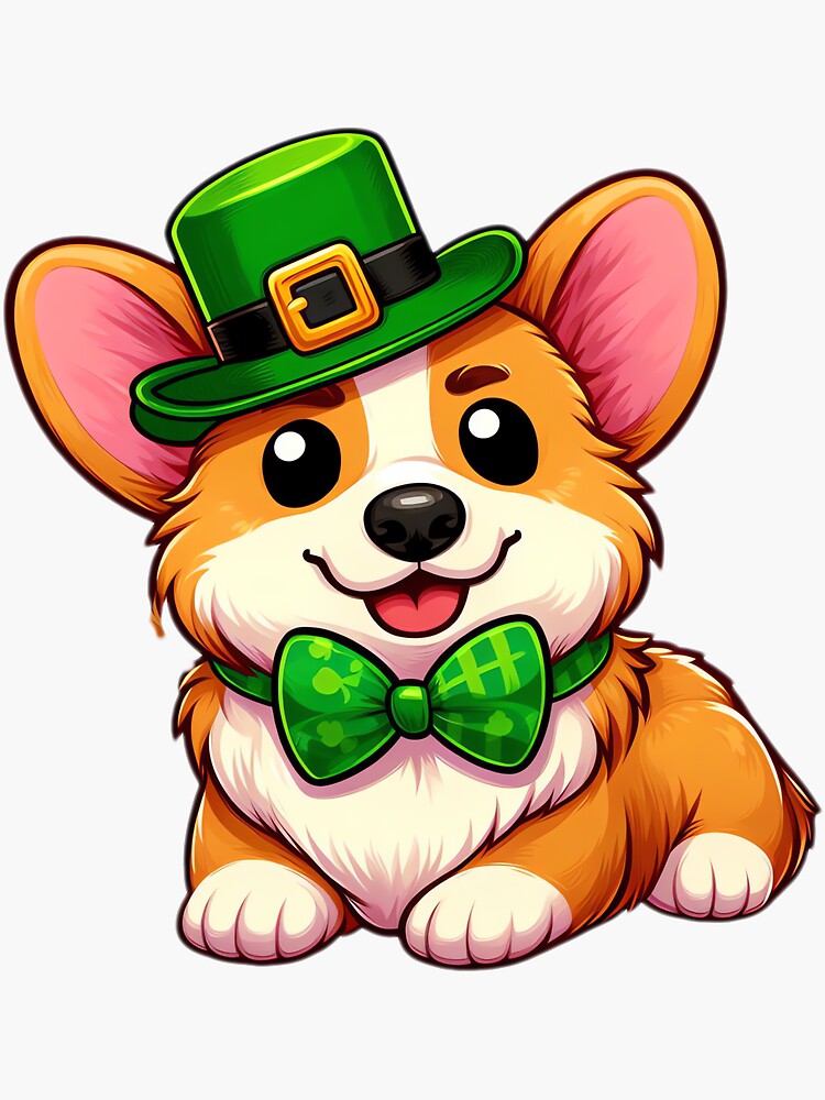Corgi Leprechaun - Lucky Charm - St. Patricks Day T-Shirt Corgi Leprechaun - Lucky Charm - St. Patricks Day T-Shirt