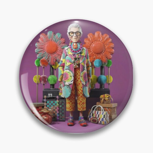 Artikelvorschau, Iris Apfel entworfen und verkauft von Galart58.