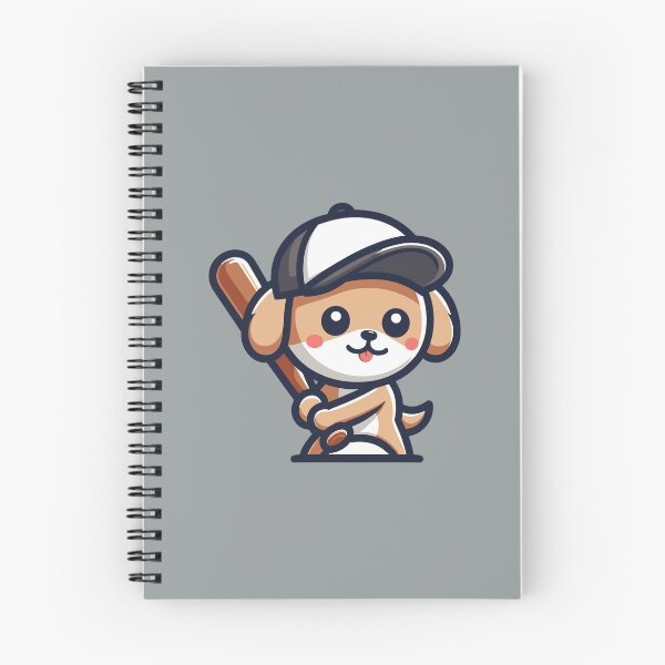 Item preview, Cute Dog Baseball Cartoon With Baseball Cap designed and sold by Daqomm.