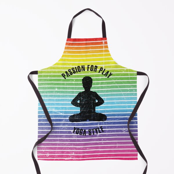 Item preview, Black silhouette of a little boy practicing yoga designed and sold by HarridanCreates.