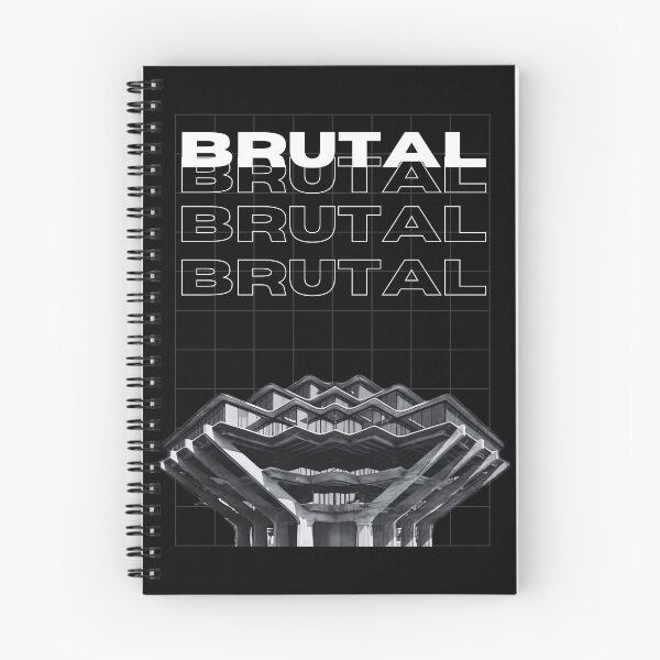 Item preview, brutal brutalism designed and sold by ArchitecturNest.