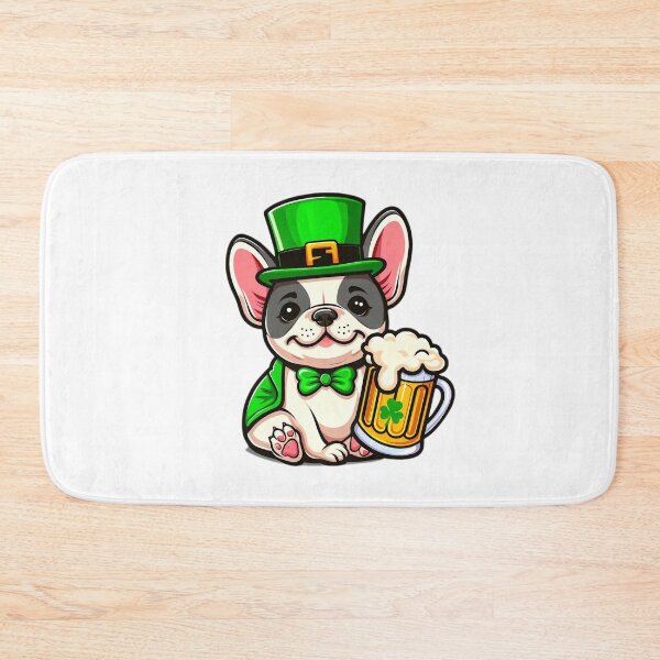 Item preview, Frenchie Frolics: St. Paddy's Brew Bash designed and sold by EpicPaws.